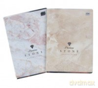 Zeszyt A5 96 kartek kratka Metallic stone 10szt/opak