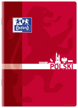Zeszyt A5//60 linia z marginesem Oxford Polski 400092587