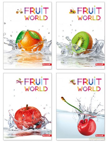 Zeszyt Dan-Mark A5/60 linia Fruit World