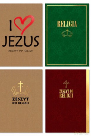 Zeszyt Do Religii z Poddrukiem Lux Tłoczony A5/60 Kratka(10szt)