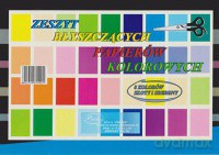 Zeszyt papierów kolorowych A5 błyszczących Protos
