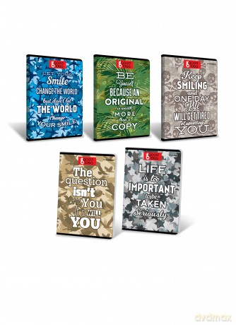 Zeszyt Top 2000 Camuflage A5 kratka 80 kartek margines