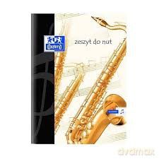 Zeszyty do nut A4 32K Oxford