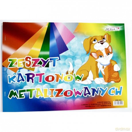 Zeszyty papierów kolorowych (ZKM-2924)