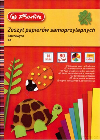 Zeszyty papierów kolorowych Herlitz (9560392)
