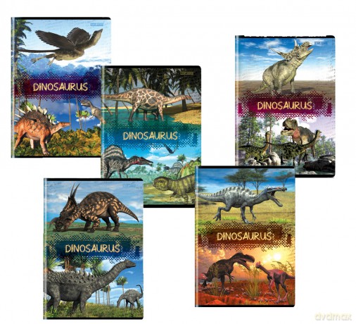 Zeszyty Top 2000 A5/16k. linia Dinosaurus