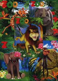Zeszyty Top 2000 ZOO A5 kratka op.16szt