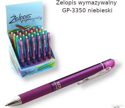 Żelopis wymazywalny GP-3350 niebieski 1szt