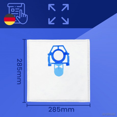 24x worki do odkurzacza - 28,5 x 28,5cm + filtr zelmer odyssey meteor or1210
