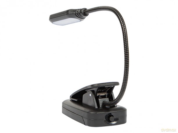 44-162# Lampka biurkowa led lb-18 z klipsem czarna