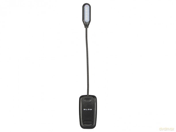44-162# Lampka biurkowa led lb-18 z klipsem czarna