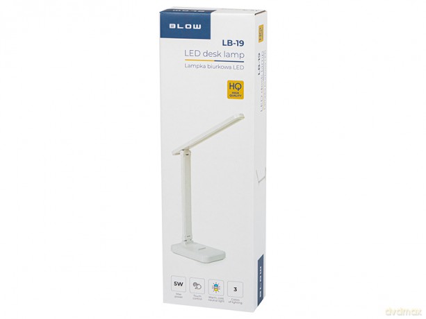 44-164# Lampka biurkowa led lb-19 biała