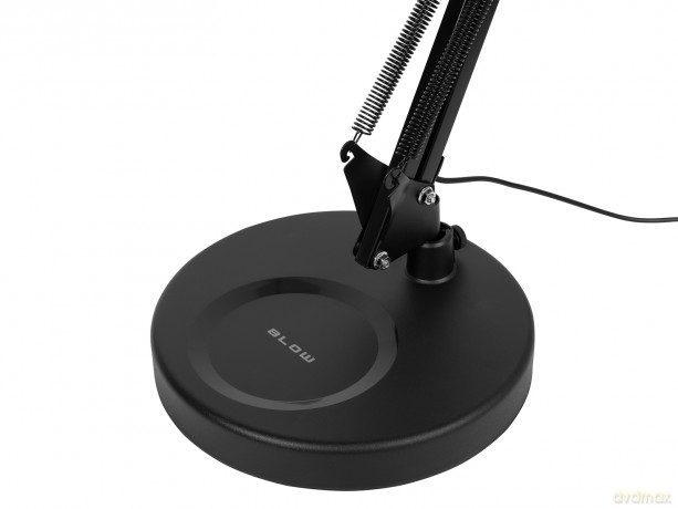 44-166# Lampka biurkowa led lb-21 czarna podwójna