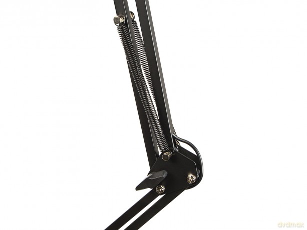 44-166# Lampka biurkowa led lb-21 czarna podwójna
