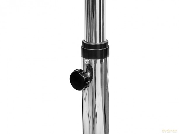 44-655# Wentylator stojący 16 60w srebrny metalowy