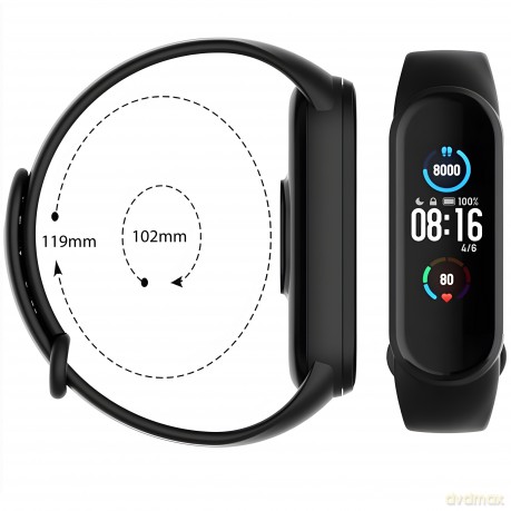 5x pasek do zegarka xiaomi mi band 5 6 7 smart band 15mm opaska bransoletka - er1261