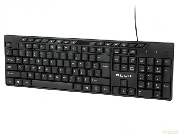 84-226# Klawiatura blow kp-122 usb czarna