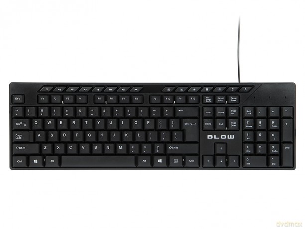 84-226# Klawiatura blow kp-122 usb czarna