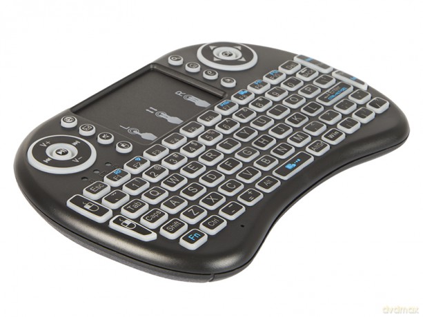 84-253# Klawiatura bezprzewodowa 2,4ghz miniks-2 +touchpad