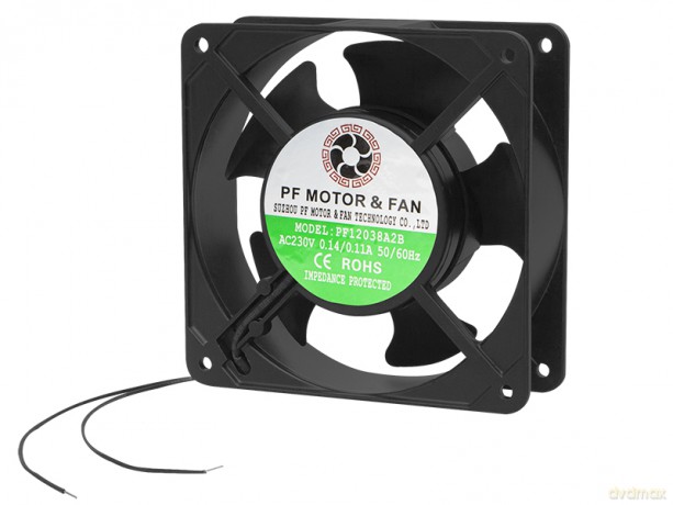 85-930# Wentylator 120x38mm 230v 1238fd kulkowy