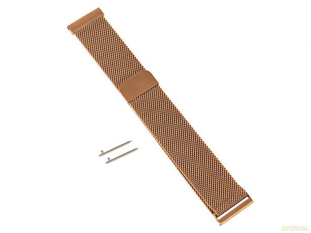 89-106# Pasek do smartwatch blow x18 x19 x21 złoty metalowy
