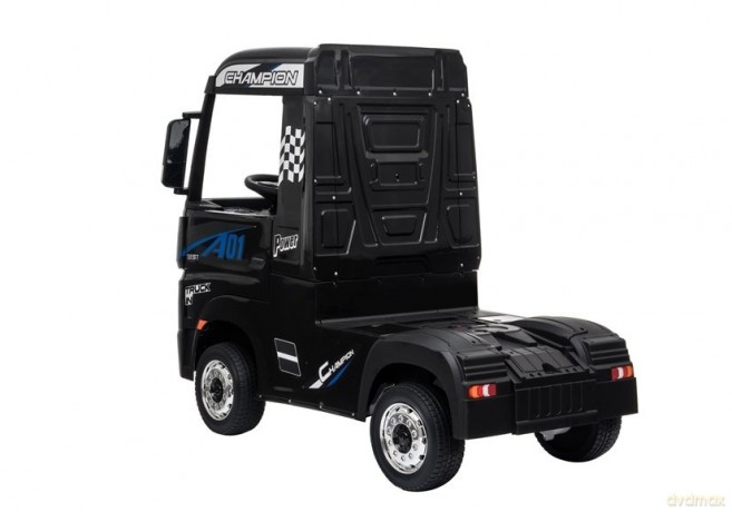 Auto Mercedes Actros Czarny Lakierowany Ciężarówka Dla Dzieci Pilot LED MP4