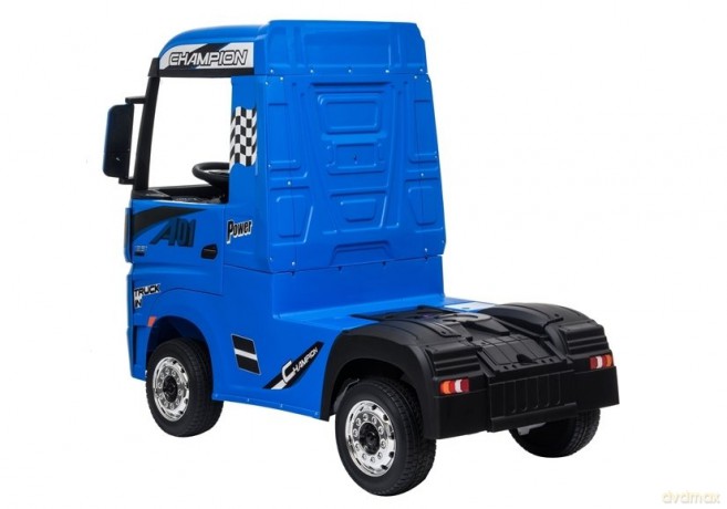 Auto Mercedes Actros Niebieski Lakierowany Ciężarówka Pilot LED MP4