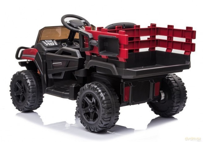 Auto na akumulator BDM0926 Dla Dzieci Światła LED MP3 Pilot Czerwony