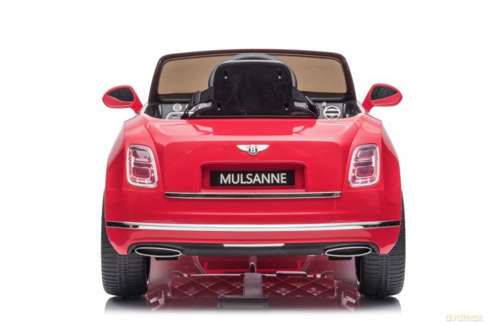 Auto Na Akumulator Bentley Mulsanne Czerwony Lakierowany