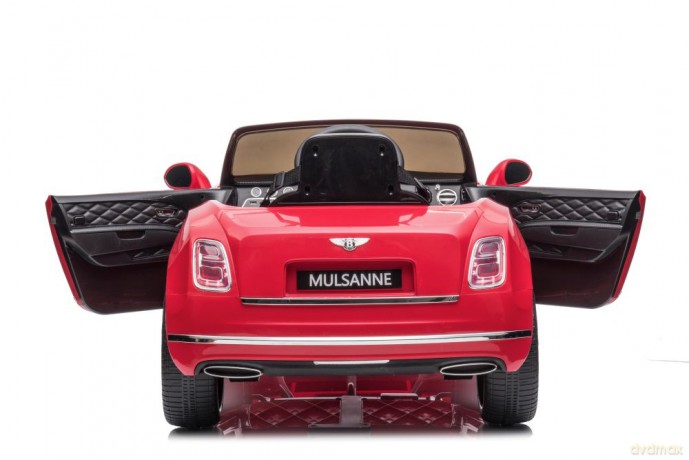 Auto Na Akumulator Bentley Mulsanne Czerwony Lakierowany