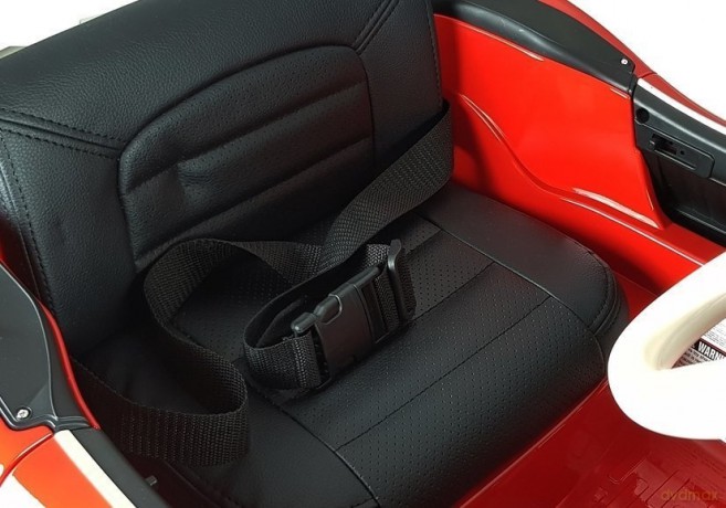 Auto na Akumulator BMW Retro Dla Dzieci Pilot LED MP3 Czerwone Lakierowane