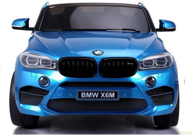 Auto Na Akumulator BMW X6M Niebieskie Lakierowane