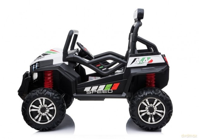 Auto na Akumulator Buggy S2588 Białe