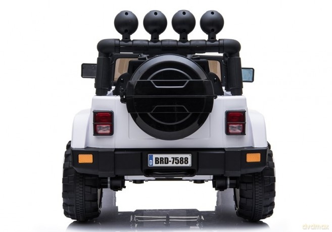 Auto Na Akumulator Jeep BRD-7588 Światła LED MP3 Pilot Biały 4x4