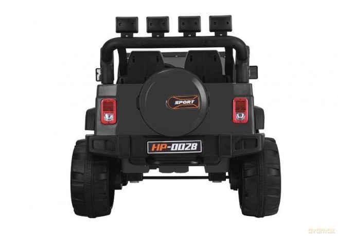 Auto na Akumulator Jeep HP012 Dla Dzieci Światła LED MP3 Czarne