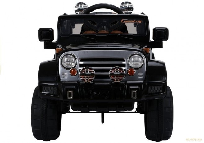 Auto na Akumulator Jeep JJ245 Dla Dzieci Światła LED MP3 Pilot Czarny