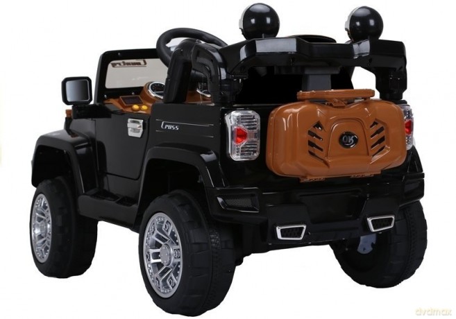Auto na Akumulator Jeep JJ245 Dla Dzieci Światła LED MP3 Pilot Czarny