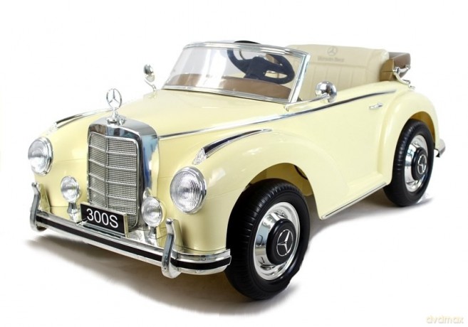 Auto na Akumulator Mercedes 300S Beżowy