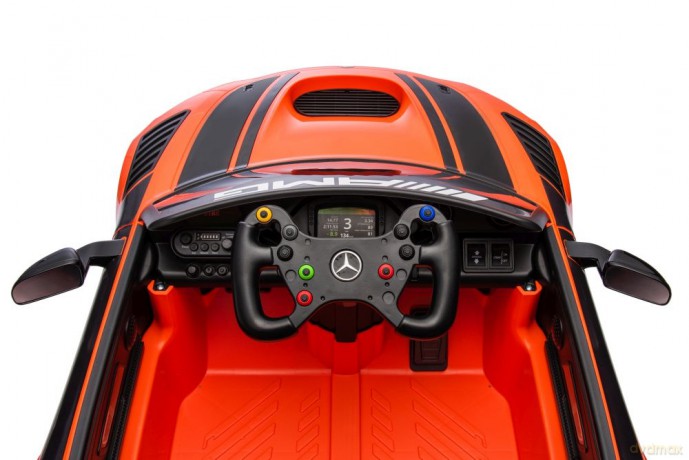 Auto Na Akumulator Mercedes AMG GT3 Pomarańczowy