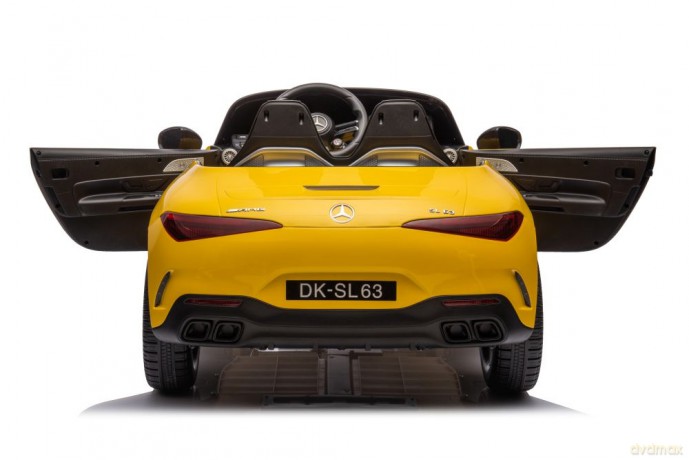Auto Na Akumulator Mercedes AMG SL63 Żółty Lakierowany