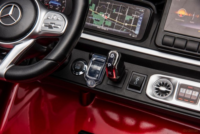 Auto Na Akumulator Mercedes G63 4X4 XXL 24V14AH Czerwony Lakierowany