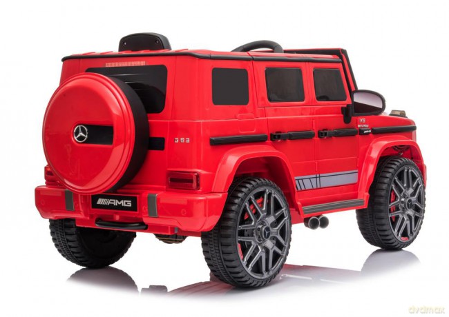Auto na akumulator Mercedes G63 Czerwony BBH-0003