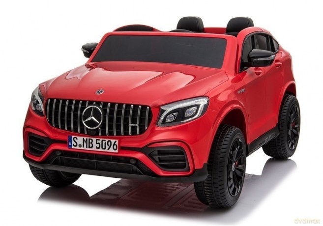 Auto na Akumulator Mercedes GLC 63S Dwuosobowy LED MP3 Czerowny Lakierowany