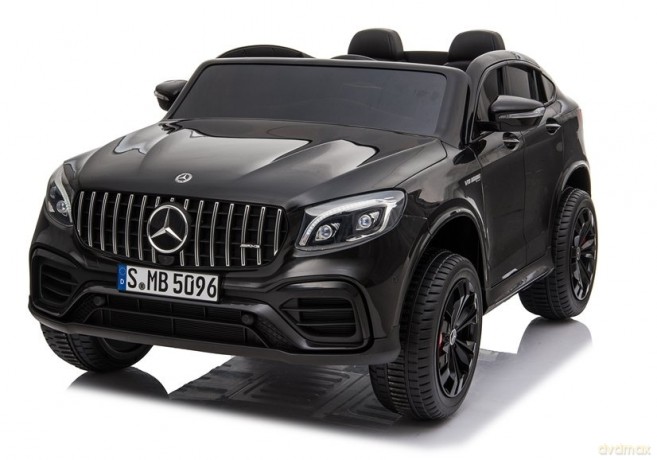 Auto na Akumulator Mercedes GLC 63S Dwuosobowy LED MP4 Czarny Lakierowany