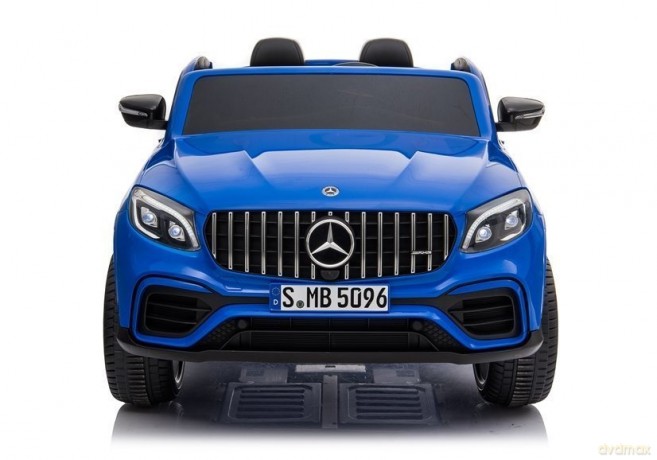 Auto na Akumulator Mercedes GLC 63S Dwuosobowy LED MP4 Niebieski Lakierowany