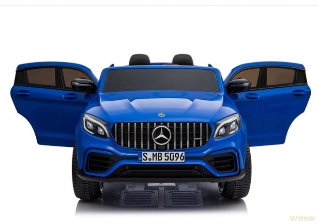 Auto na Akumulator Mercedes GLC 63S Dwuosobowy LED MP4 Niebieski Lakierowany