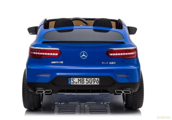 Auto na Akumulator Mercedes GLC 63S Dwuosobowy LED MP4 Niebieski Lakierowany