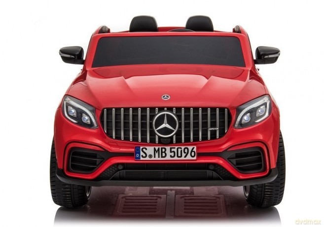 Auto na Akumulator Mercedes GLC 63S Dwuosobowy Światła LED MP3 Czerwony