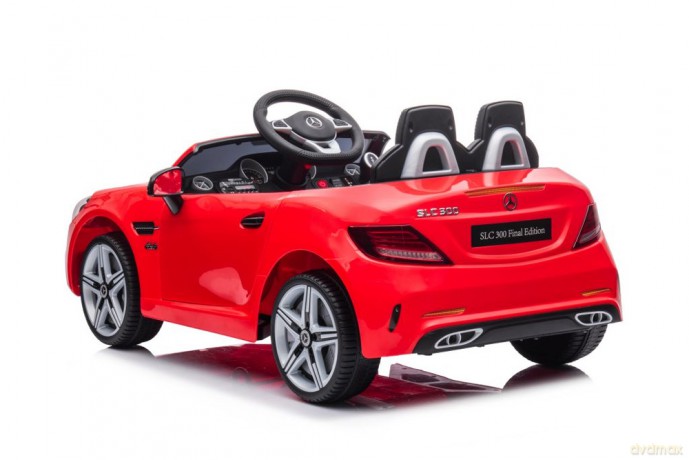 Auto Na Akumulator Mercedes SLC 300 Światła LED MP3 Pilot Czerwony