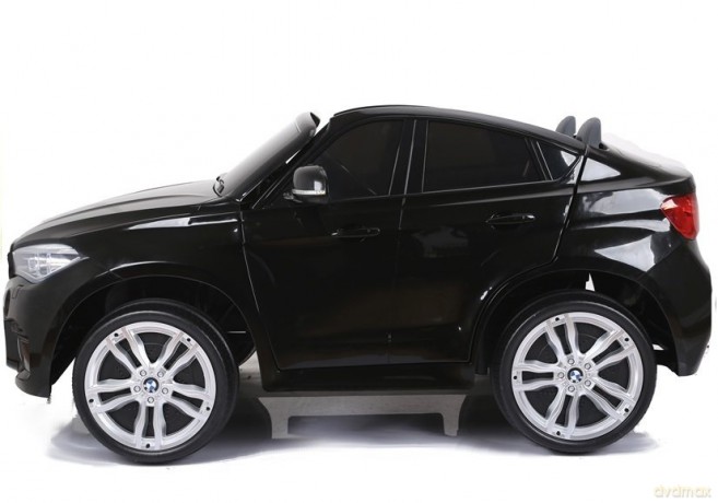Auto Na Akumulator Nowe BMW X6M SUV Światła LED MP3 Czarne Lakierowane